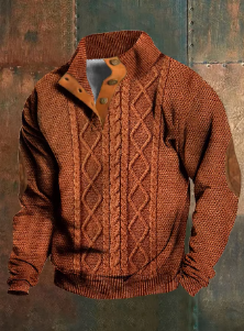 Men's Sweater 3D Digital Series Printing